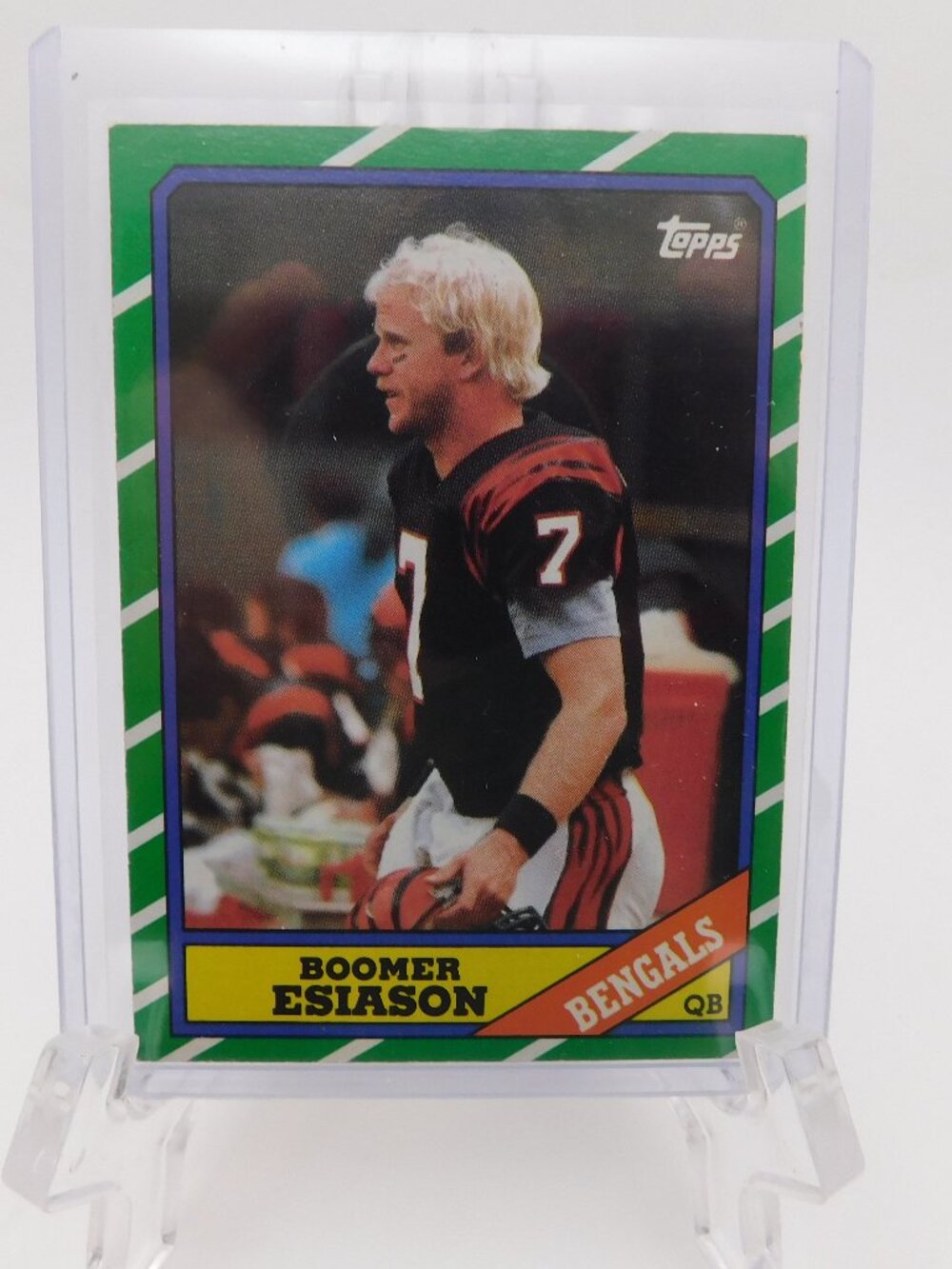 1986 Topps Rookie Boomer Esiason Football Card